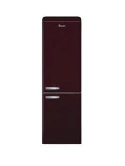 Swan Sr11020Wr 60Cm Retro Fridge Freezer - Wine